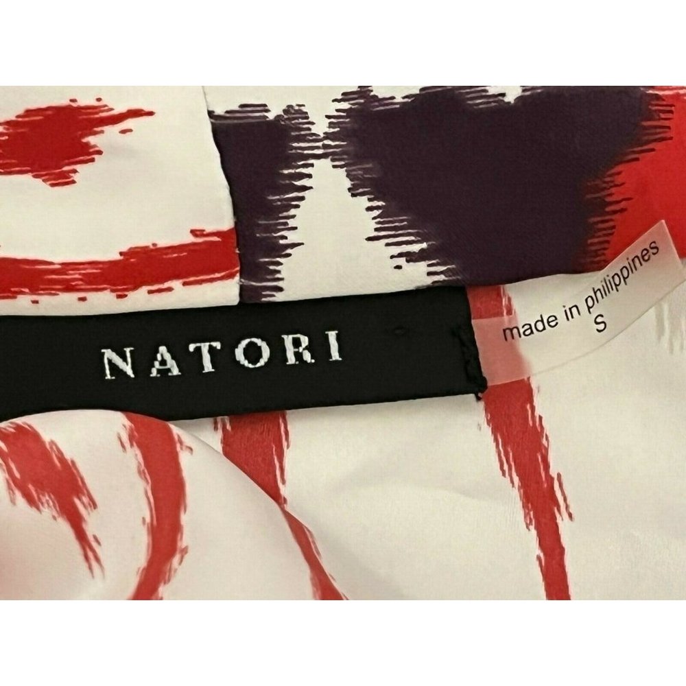 Natori Multicolor Patterned Robe - image 8